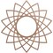 Ekena Millwork Eleanor Wood Fretwork Pierced Ceiling Medallion, Wood (Paint Grade), 16"OD x 6 1/8"ID x 3/8"T CMWP16X16X0375EAMF - alternate 1